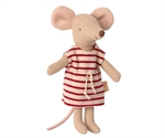 Maileg big sister mouse med tøj - Tinashjem